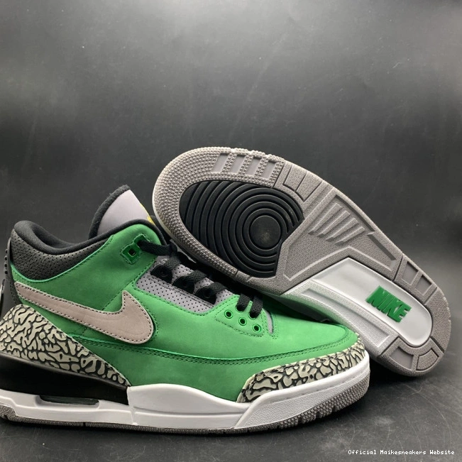 Official Maikesneakers shoes Oregon Ducks PE AJ3 Air Retro Tinker 3 867493 Jordan 0810